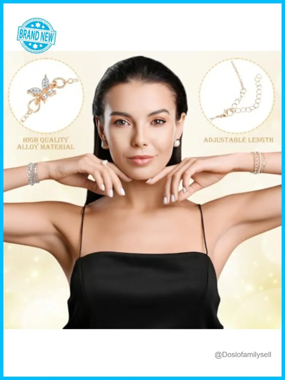 33 Pcs Stackable Chunky Dainty Bangles Set Alloy Mix Metal Bracelets